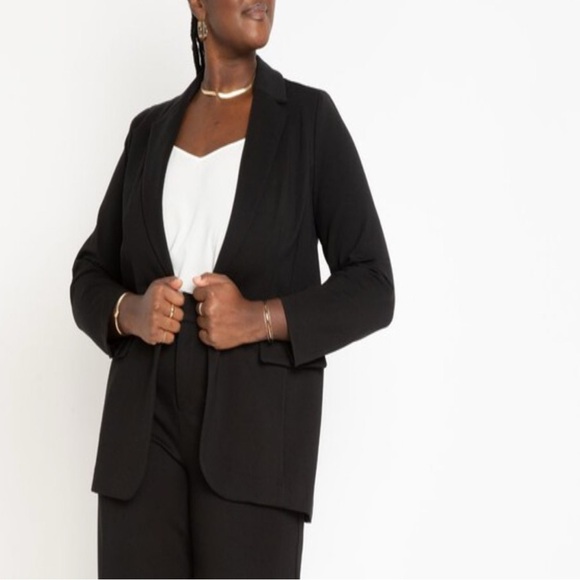 ELOQUII ULTIMATE STRETCH ONE BUTTON BLAZER SIZE 22 NEW WITH TAGS - Picture 1 of 8